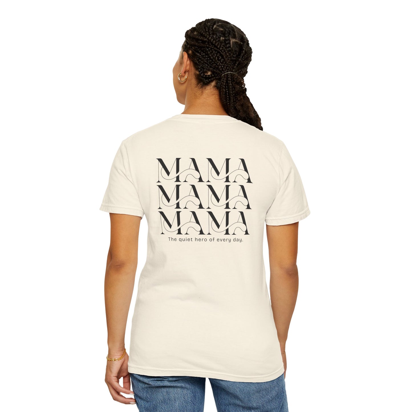 MAMA MAMA MAMA T-Shirt – Minimalist Tee for Moms