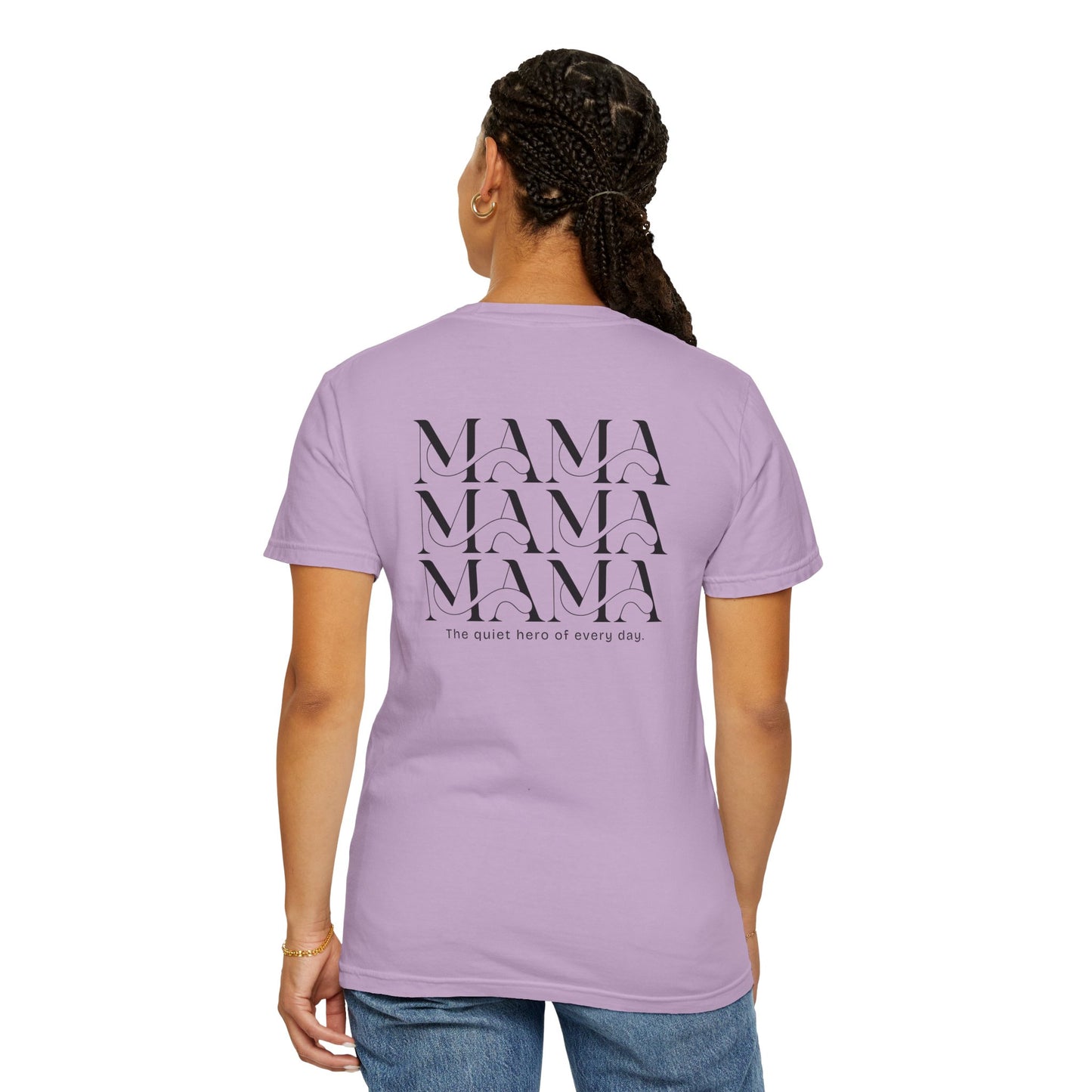 MAMA MAMA MAMA T-Shirt – Minimalist Tee for Moms