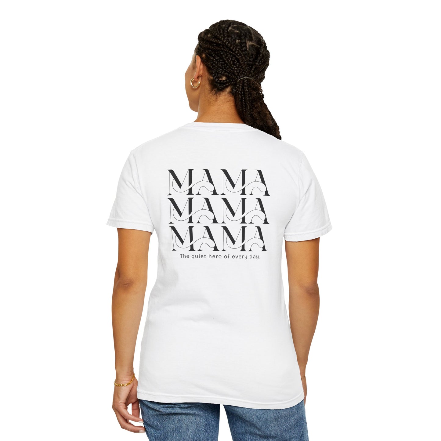 MAMA MAMA MAMA T-Shirt – Minimalist Tee for Moms