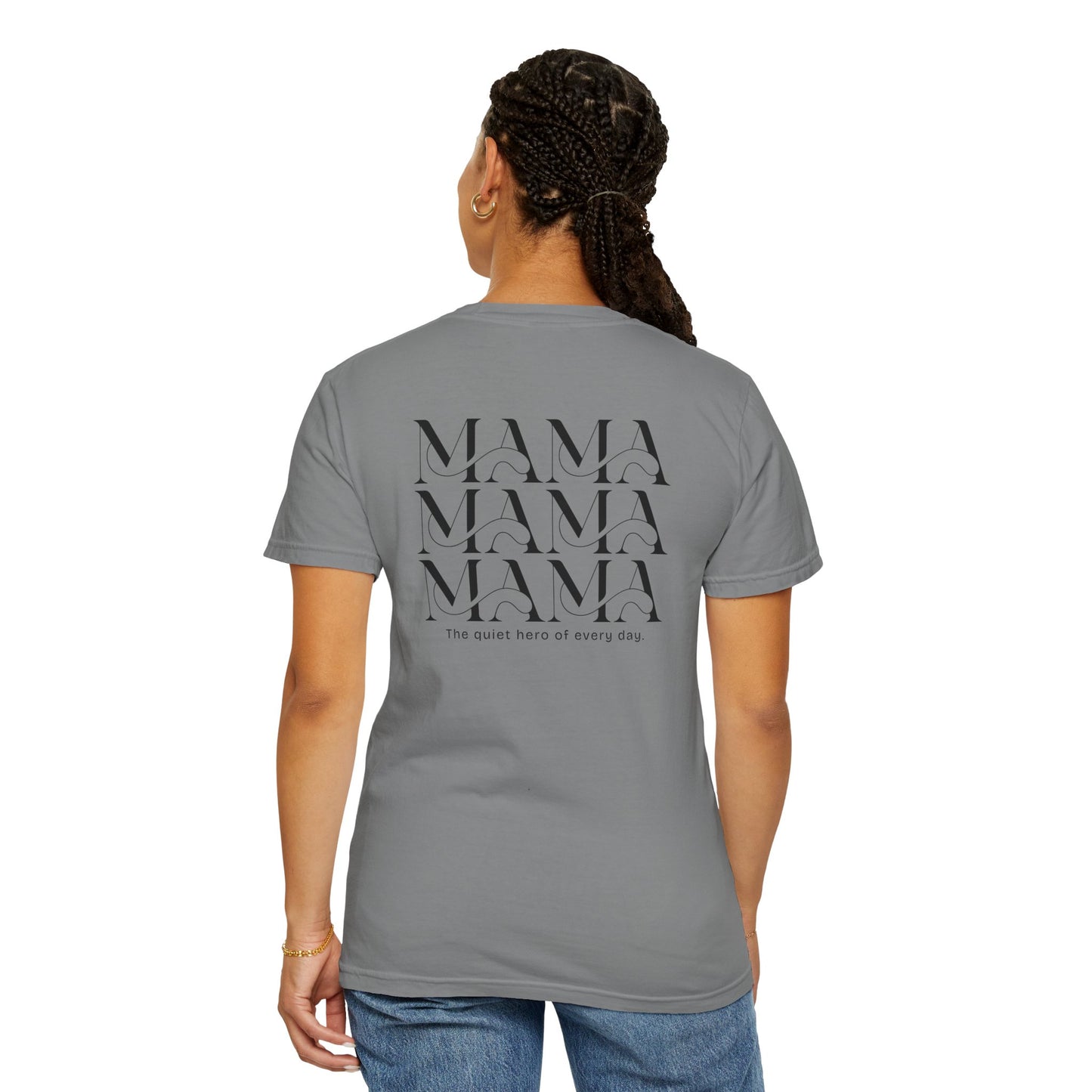 MAMA MAMA MAMA T-Shirt – Minimalist Tee for Moms