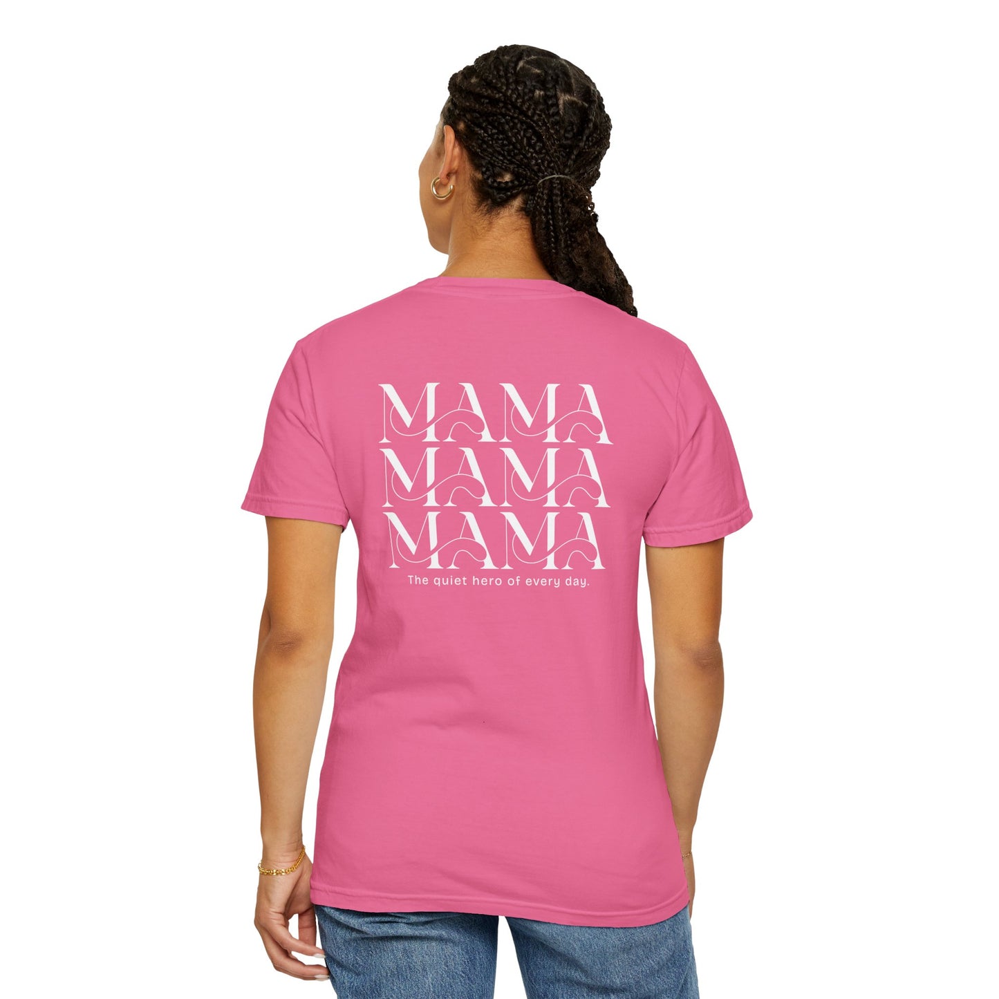 MAMA MAMA MAMA T-Shirt – Minimalist Tee for Moms