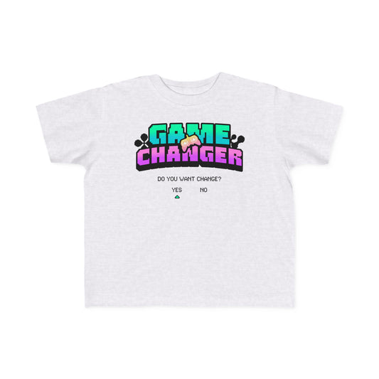 Game Changer Toddler Tee, Playful Kids T-Shirt