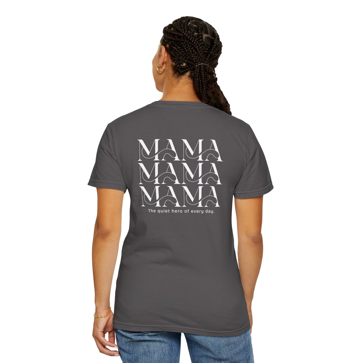 MAMA MAMA MAMA T-Shirt – Minimalist Tee for Moms