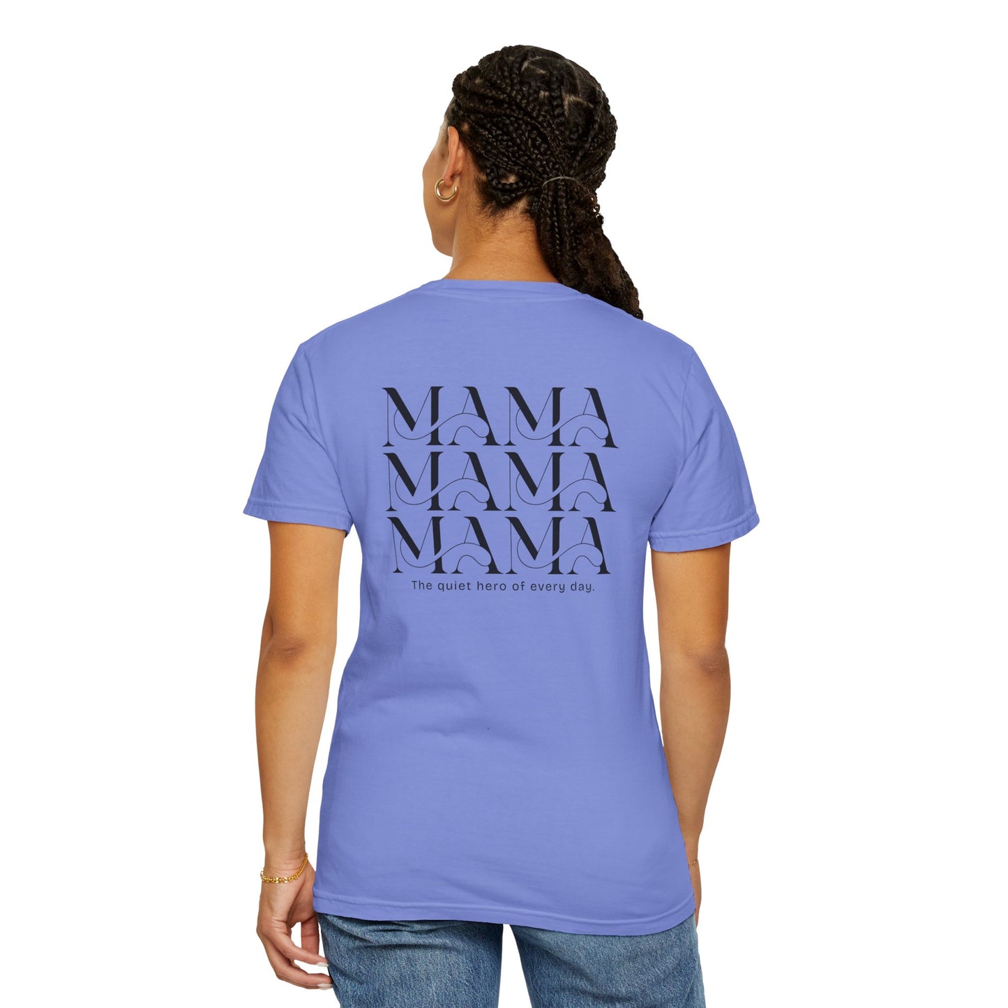 MAMA MAMA MAMA T-Shirt – Minimalist Tee for Moms
