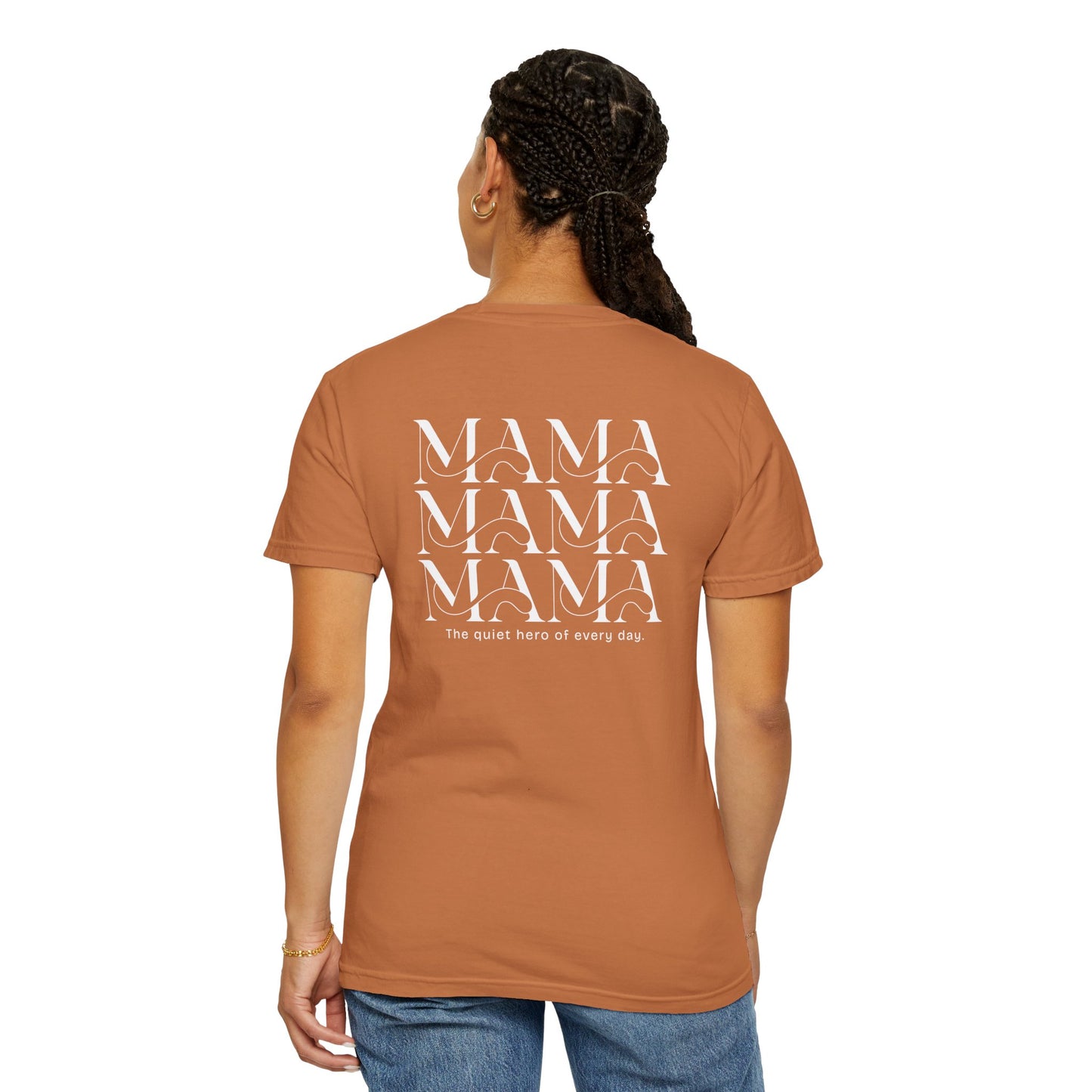 MAMA MAMA MAMA T-Shirt – Minimalist Tee for Moms