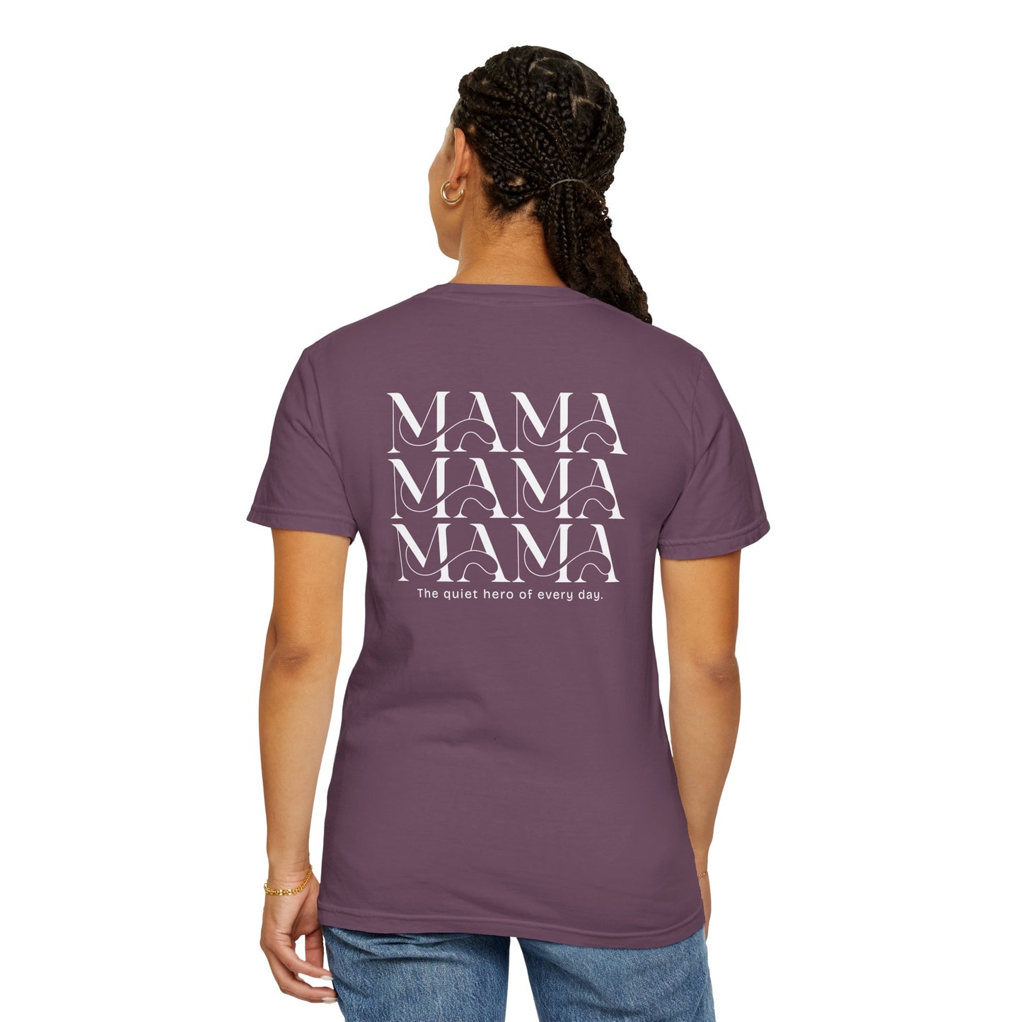 MAMA MAMA MAMA T-Shirt – Minimalist Tee for Moms