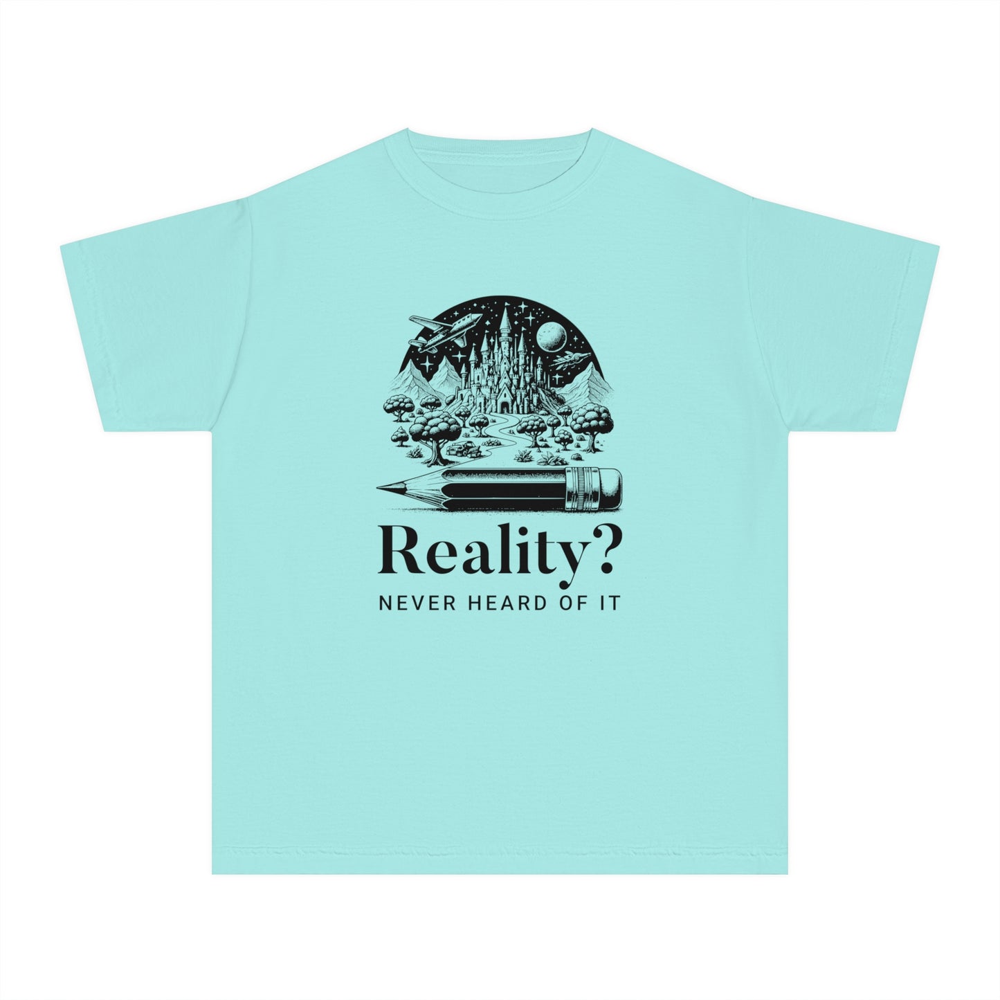 Reality? Never Heard of It – Imaginative Sketch Youth T-Shirt