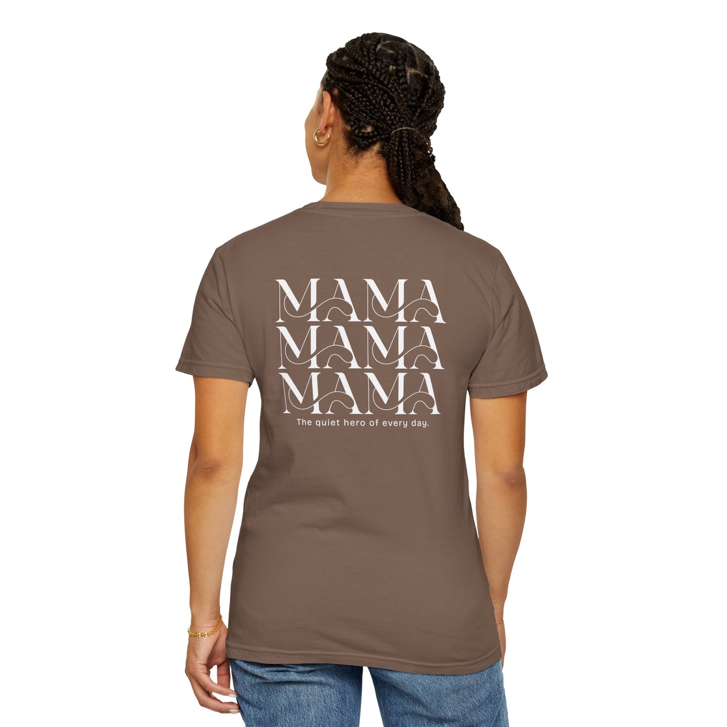 MAMA MAMA MAMA T-Shirt – Minimalist Tee for Moms
