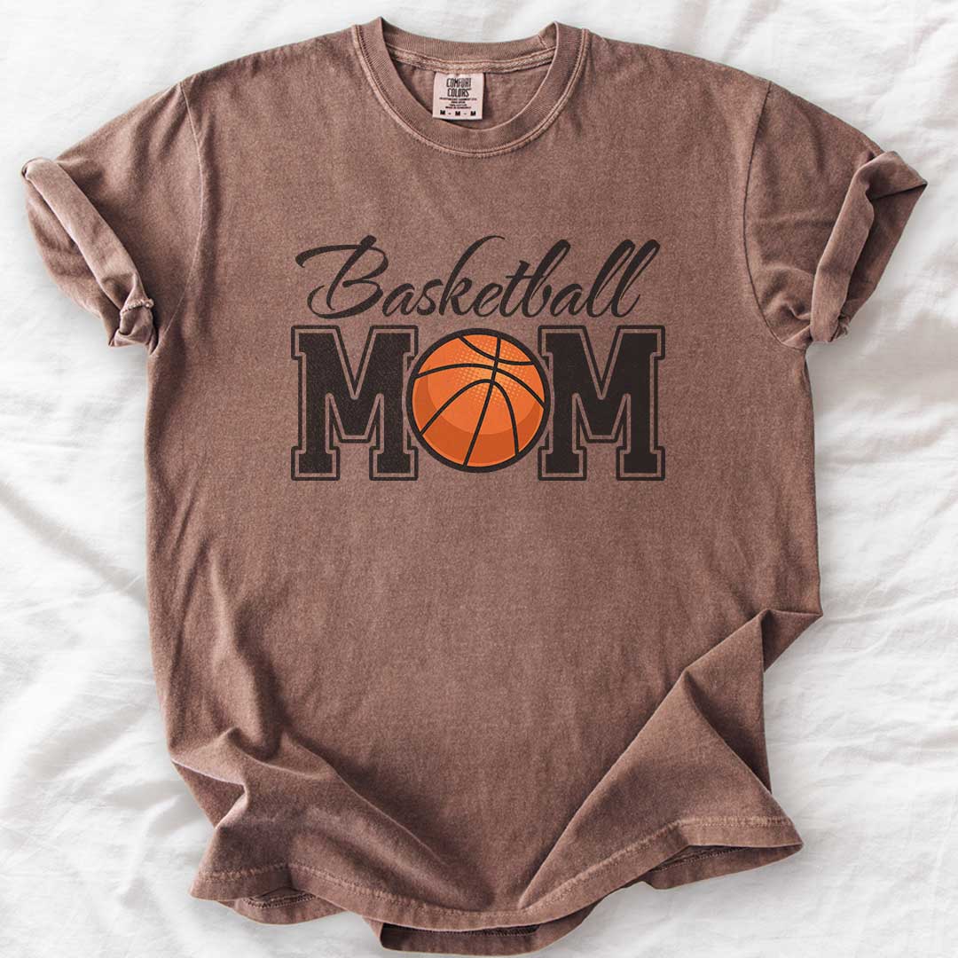 Basketball Mom – Casual Comfort Colors® T-Shirt
