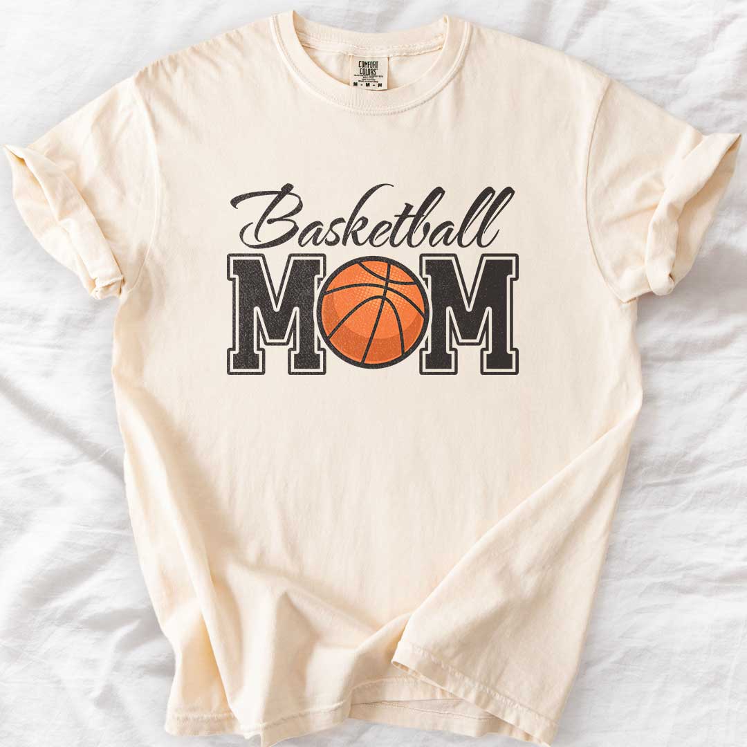 Basketball Mom – Casual Comfort Colors® T-Shirt