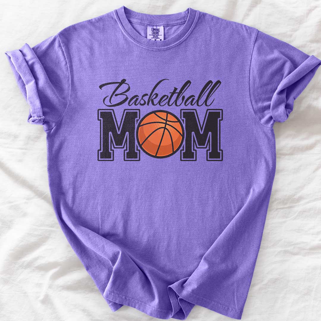 Basketball Mom – Casual Comfort Colors® T-Shirt