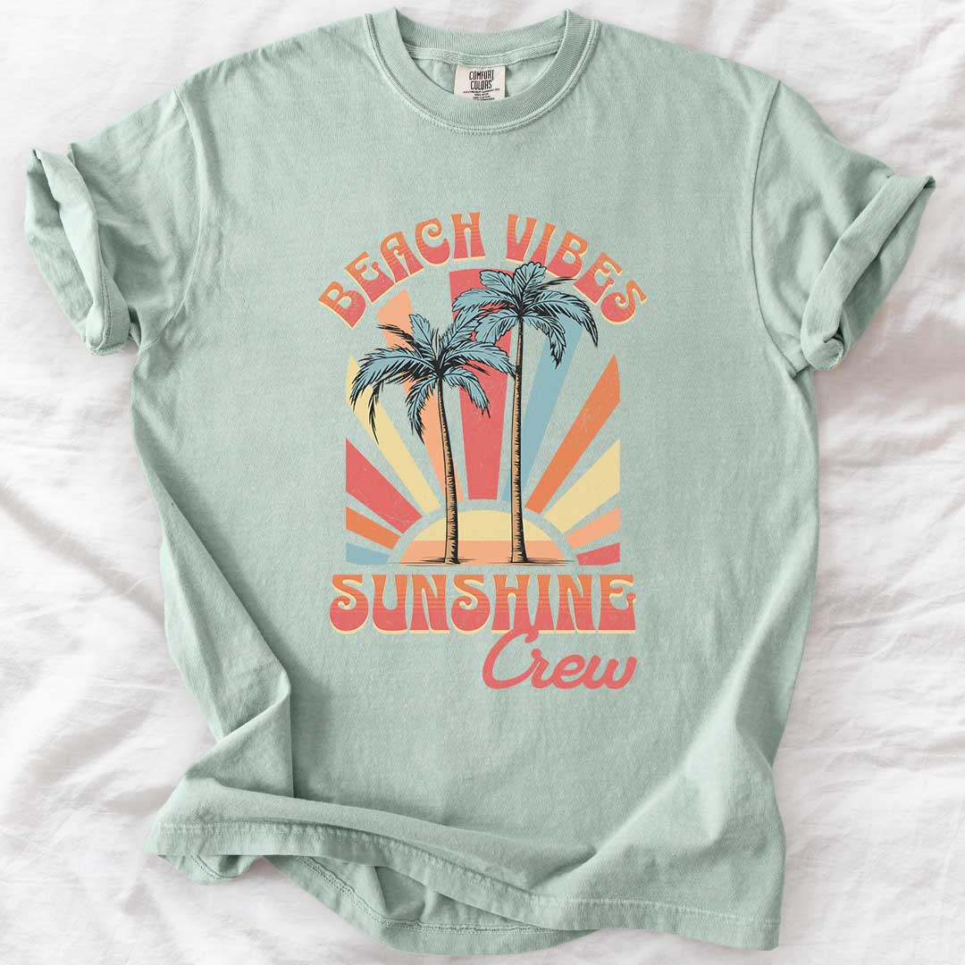 Beach Vibes Sunshine Crew T-Shirt