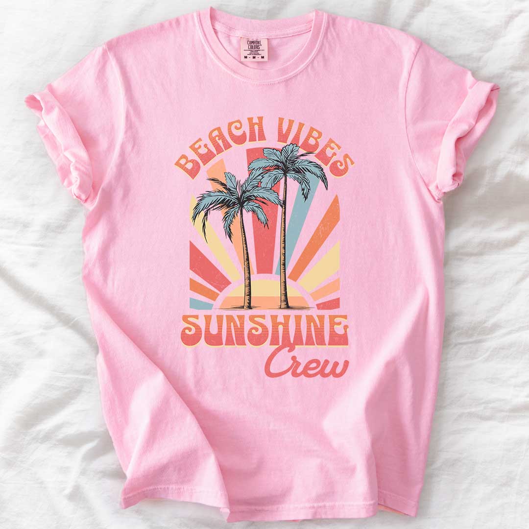 Beach Vibes Sunshine Crew T-Shirt