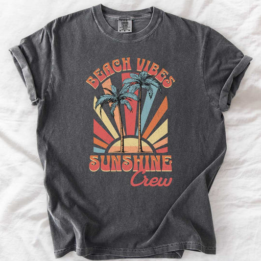 Beach Vibes Sunshine Crew T-Shirt