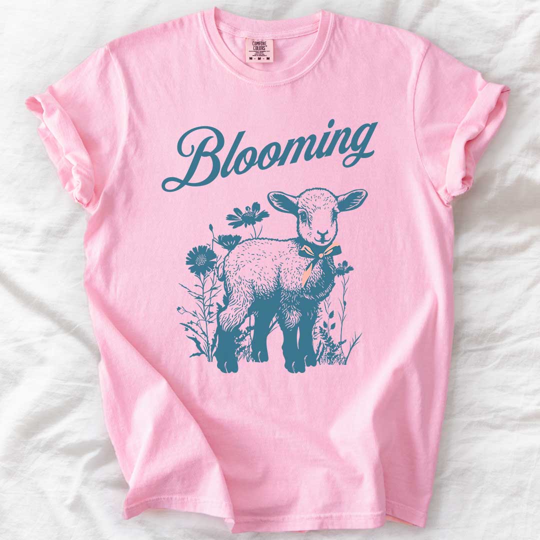 Blooming Lamb Mom T-Shirt