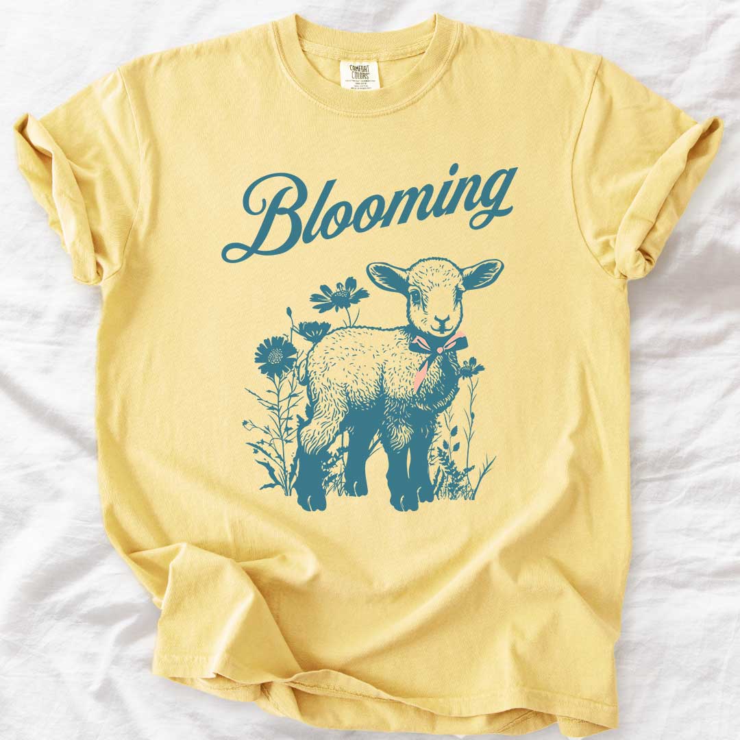 Blooming Lamb Mom T-Shirt