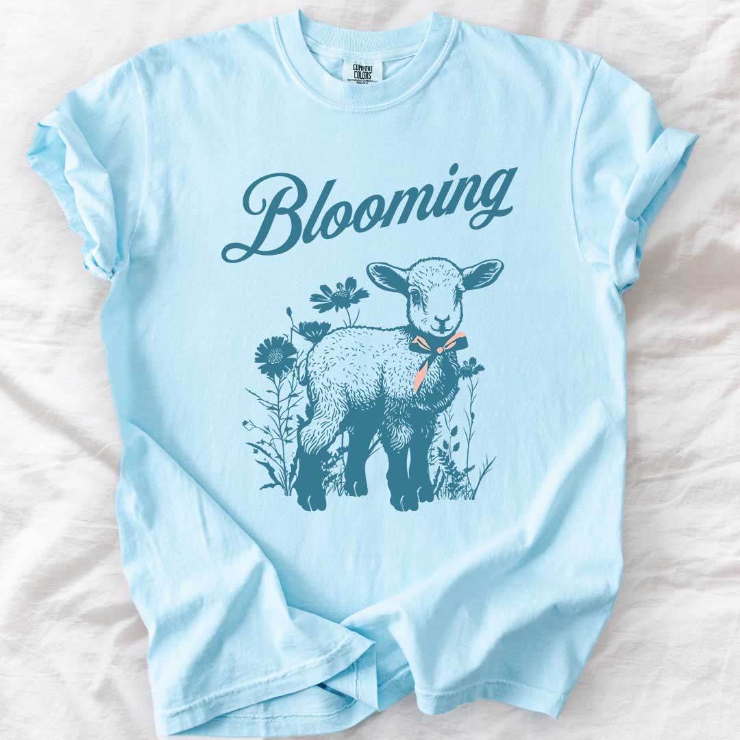 Blooming Lamb Mom T-Shirt