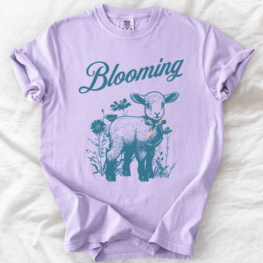 Blooming Lamb Mom T-Shirt