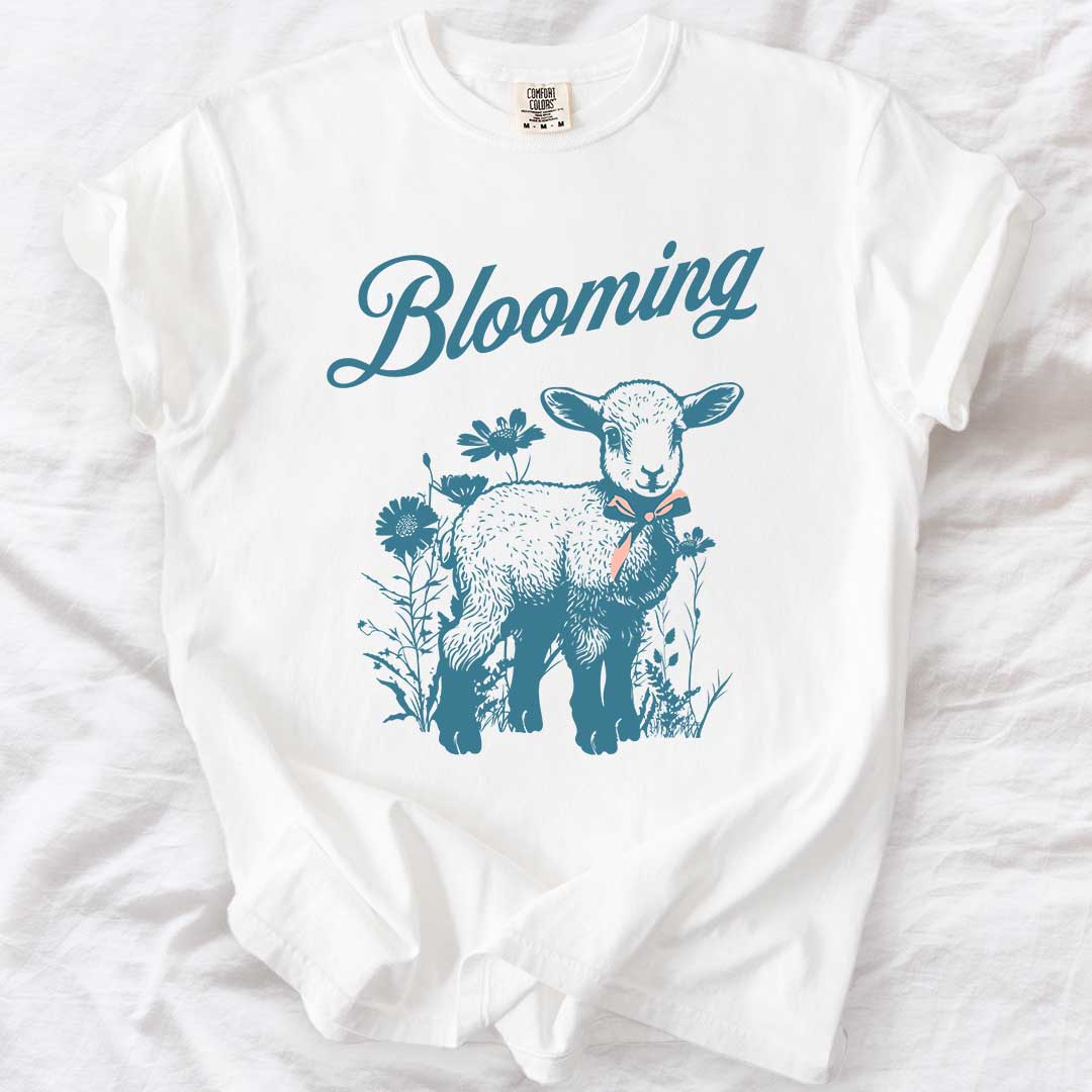Blooming Lamb Mom T-Shirt