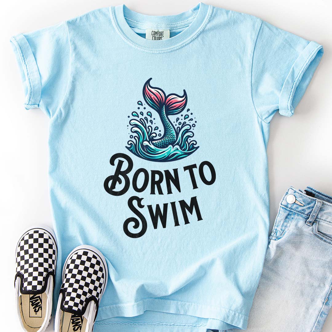 Born to Swim – Mermaid Splash Youth T-Shirt