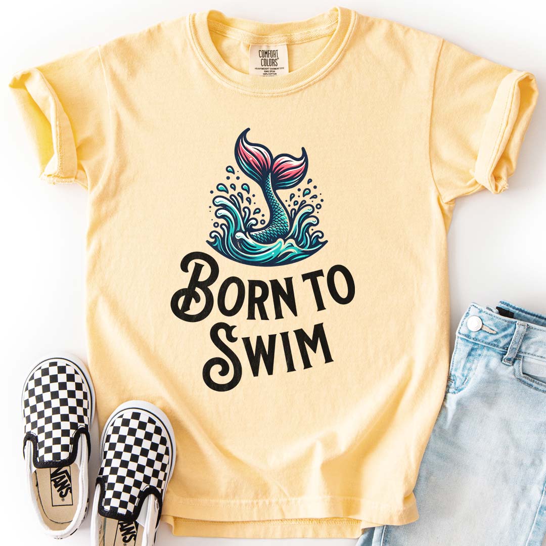 Born to Swim – Mermaid Splash Youth T-Shirt