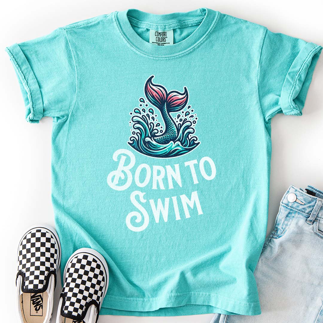 Born to Swim – Mermaid Splash Youth T-Shirt