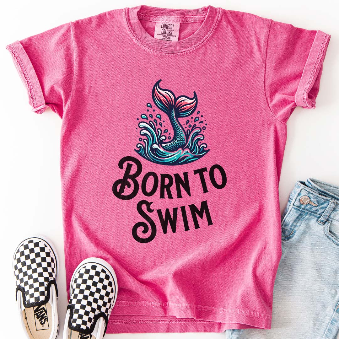 Born to Swim – Mermaid Splash Youth T-Shirt