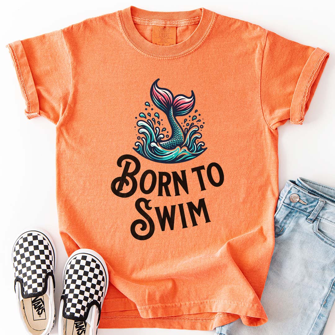 Born to Swim – Mermaid Splash Youth T-Shirt
