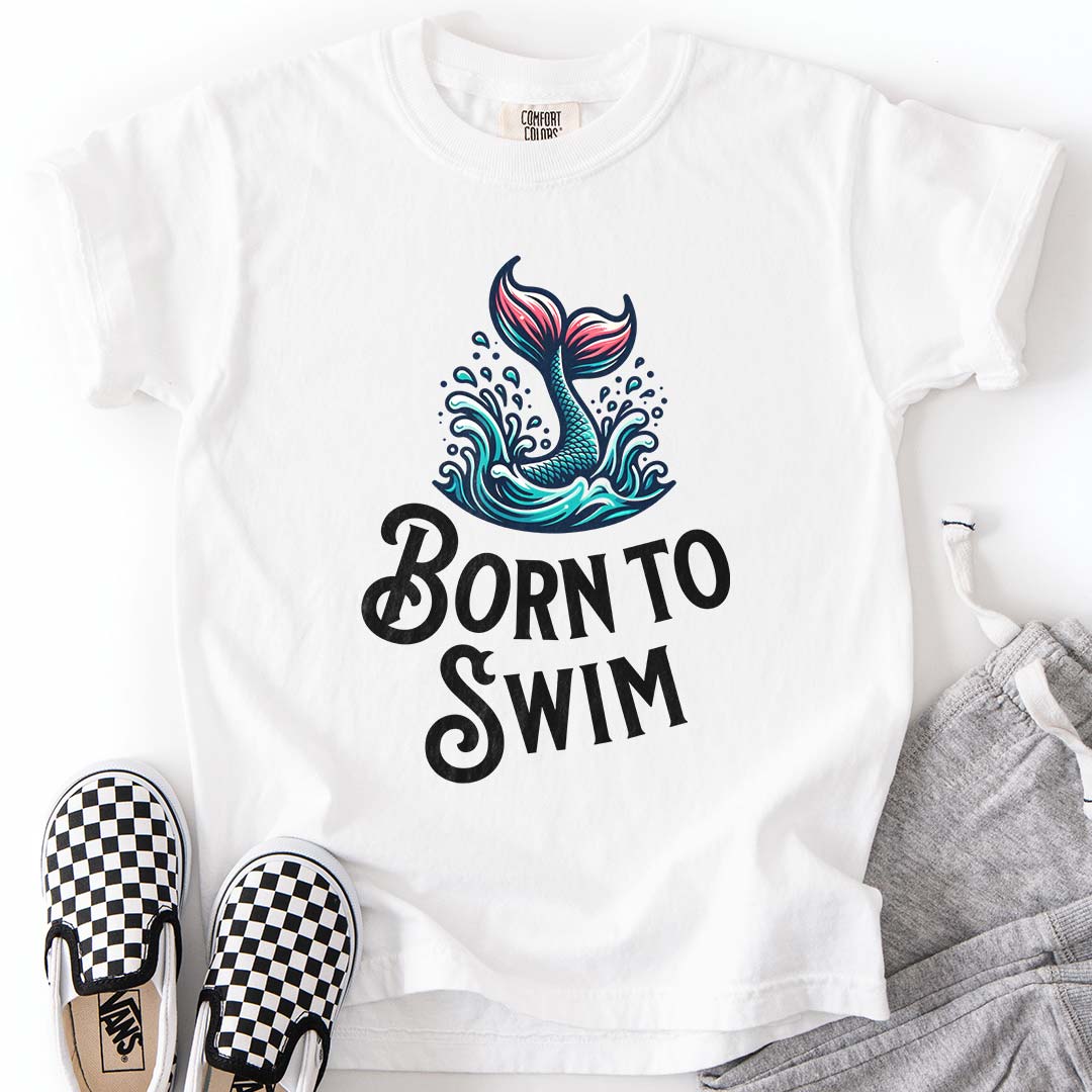 Born to Swim – Mermaid Splash Youth T-Shirt
