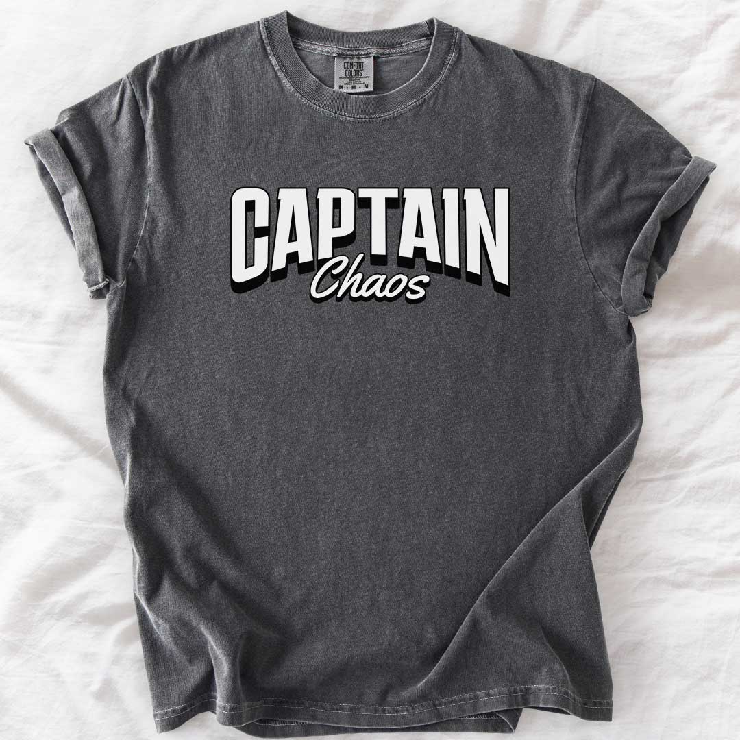 Captain Chaos Mom T-Shirt