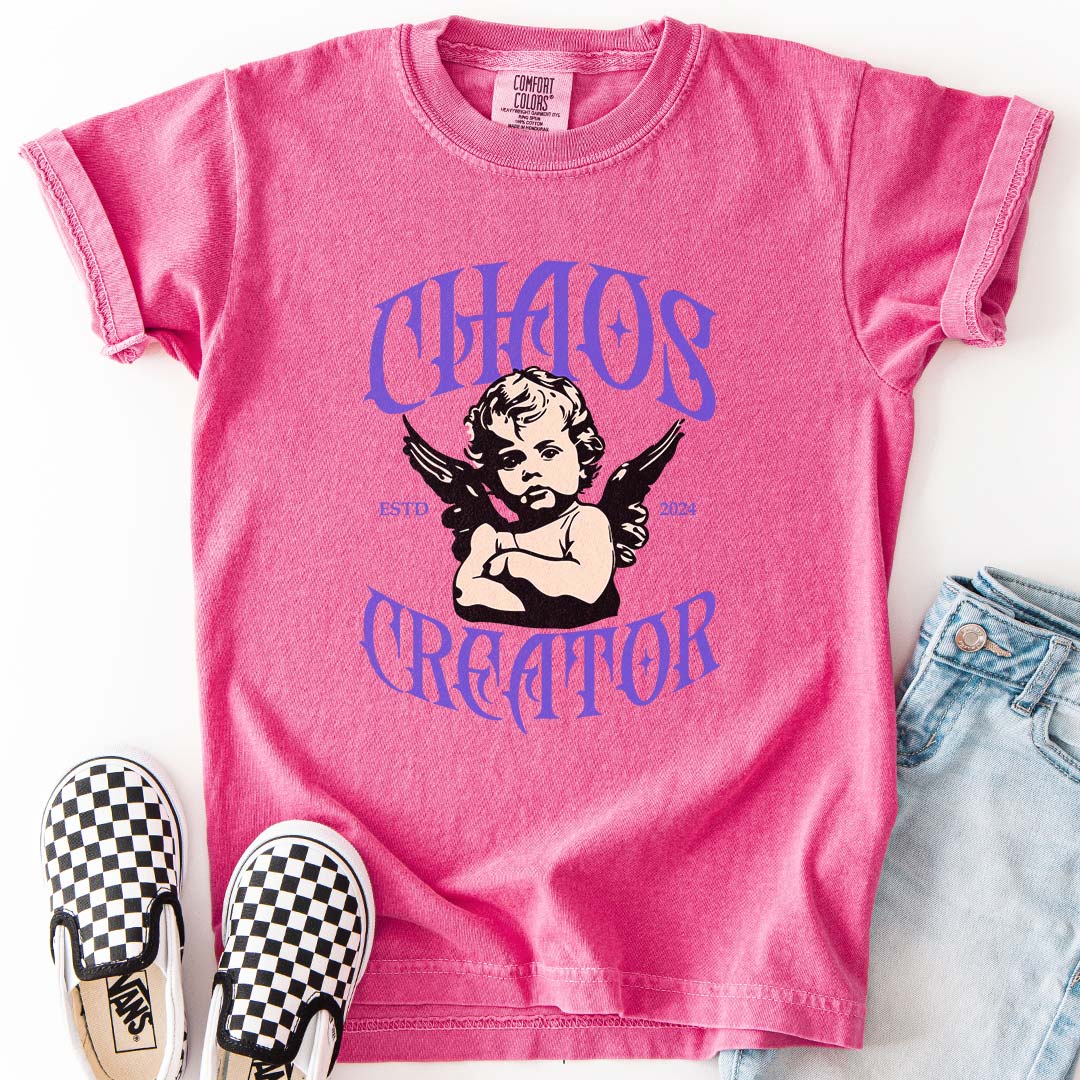 Chaos Creator T-Shirt – Personalized Playful Youth Tee