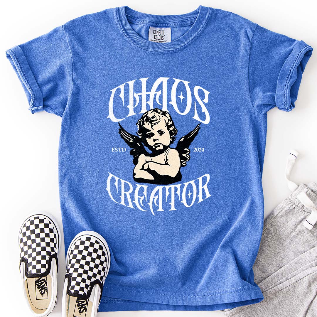 Chaos Creator T-Shirt – Personalized Playful Youth Tee