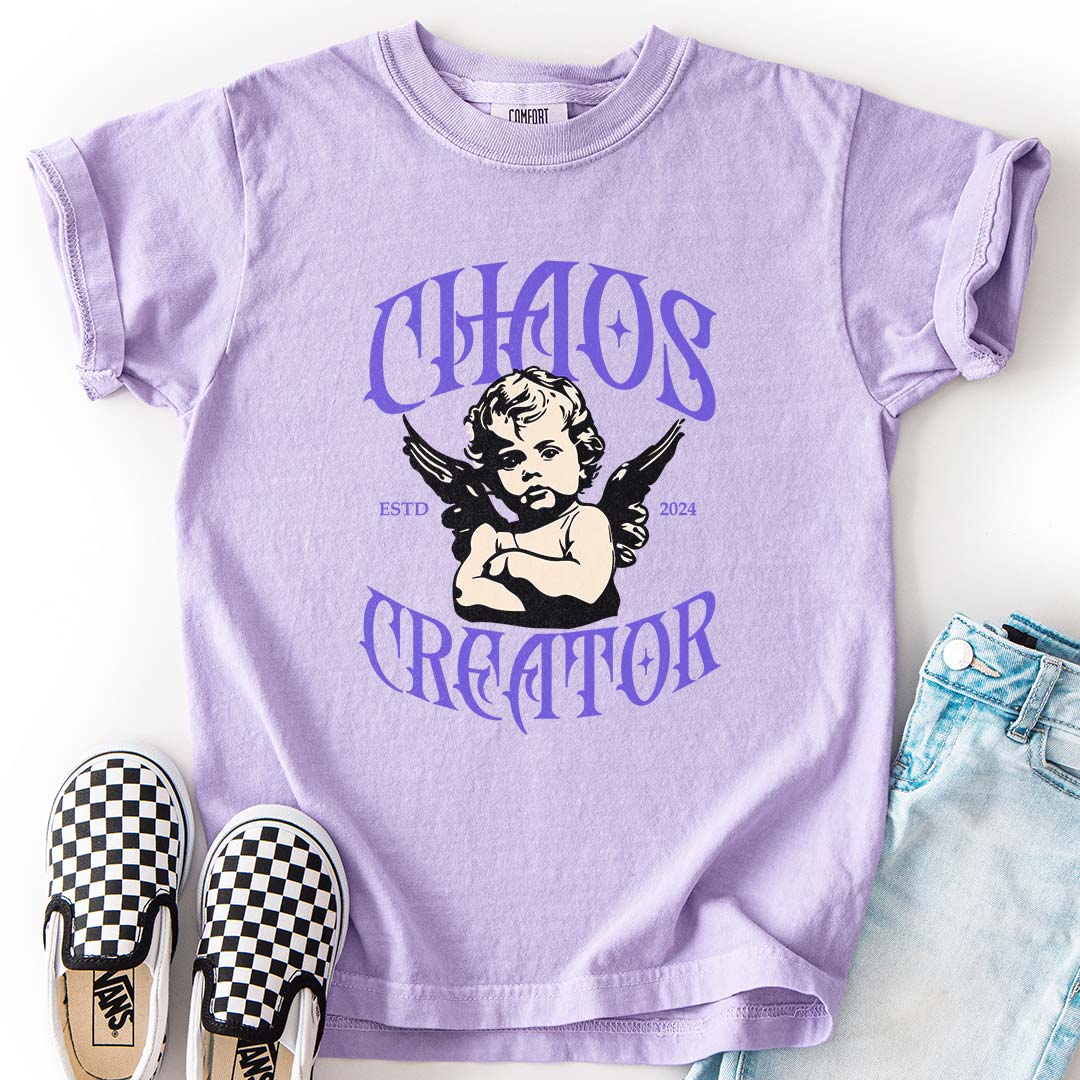 Chaos Creator T-Shirt – Personalized Playful Youth Tee