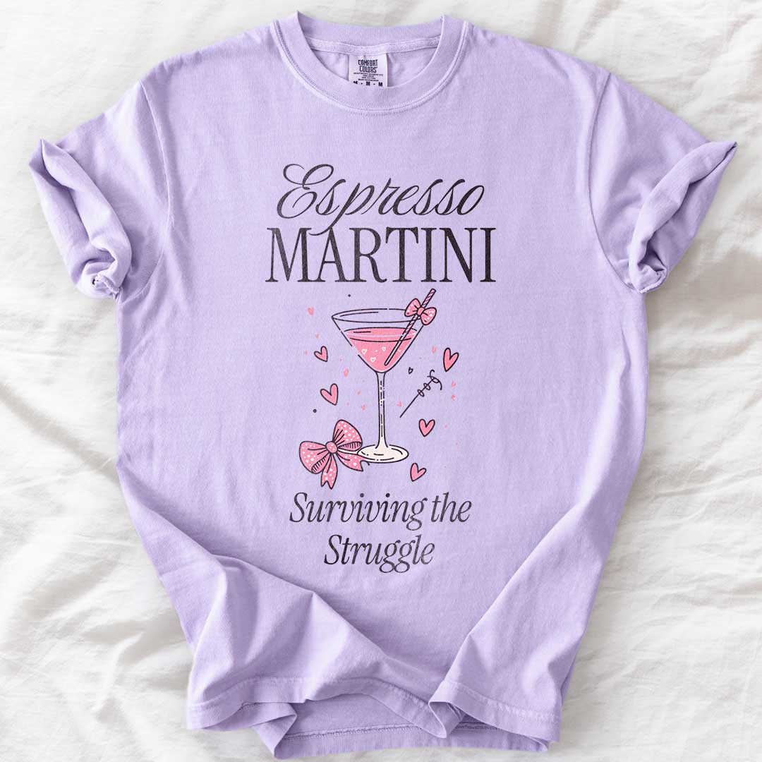 Espresso Martini Struggle Mom T-Shirt