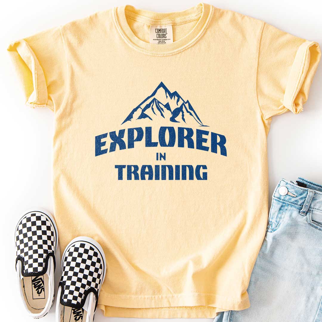 Explorer in Training T-Shirt for Adventurous Kids