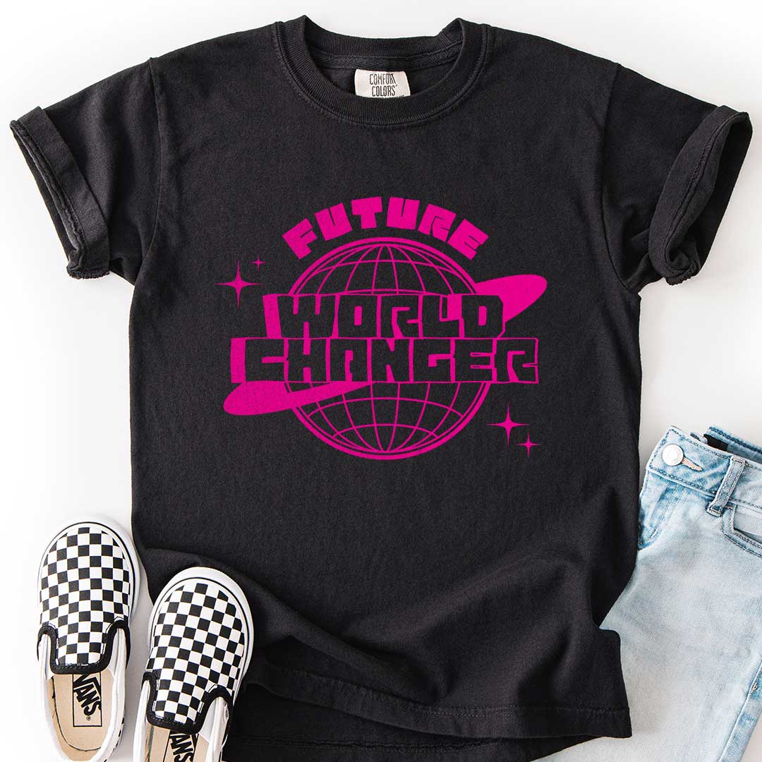 Future World Changer T-Shirt for Inspiring Kids