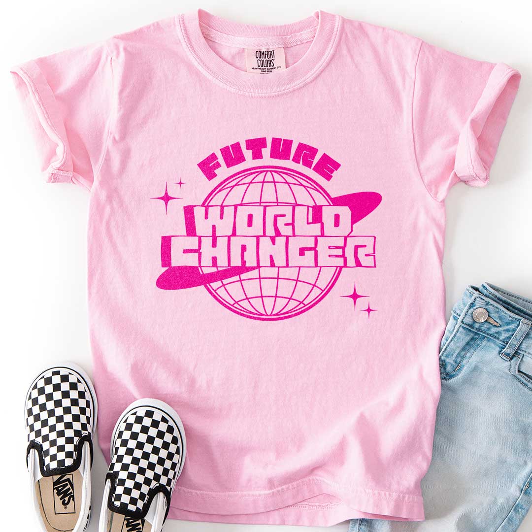 Future World Changer T-Shirt for Inspiring Kids