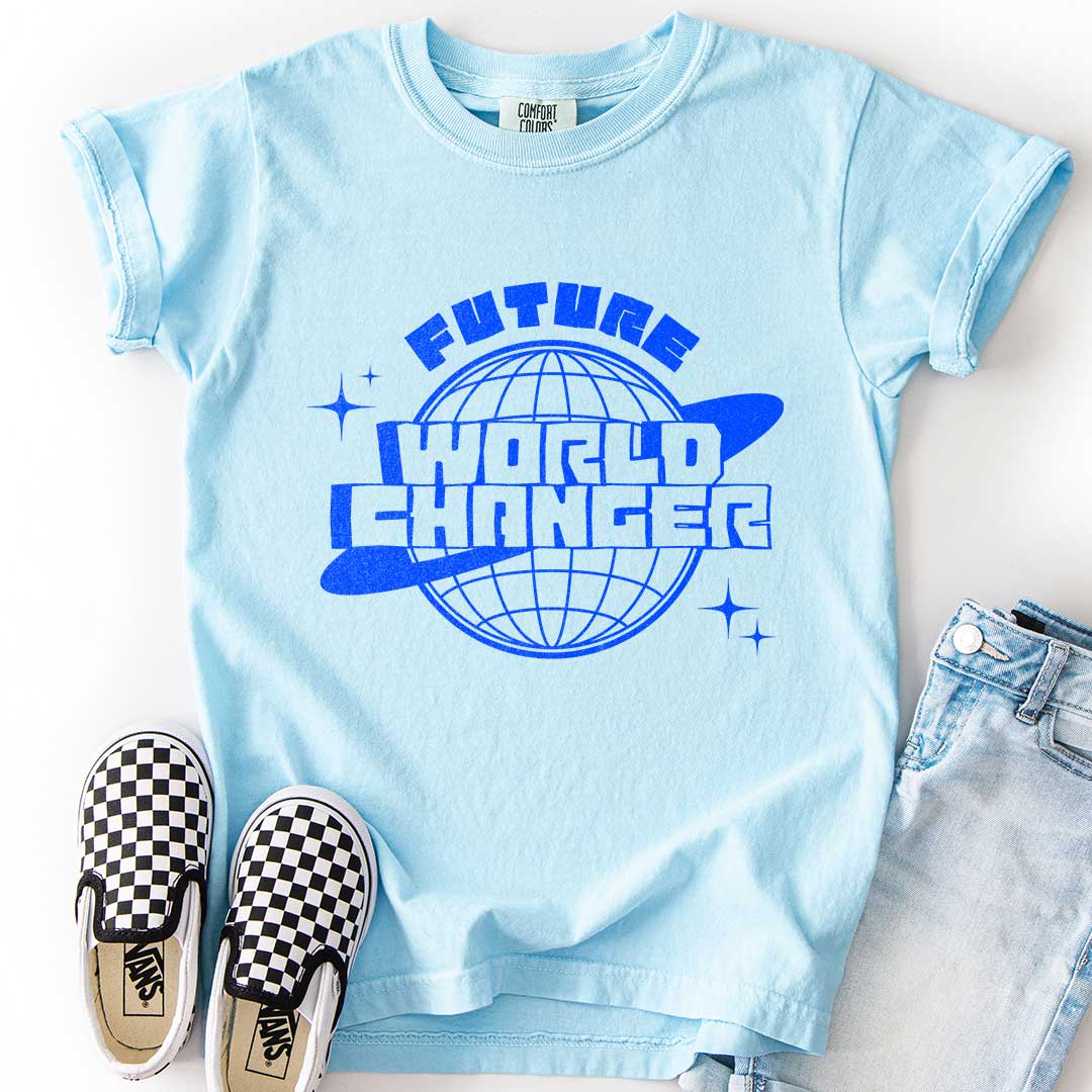 Future World Changer T-Shirt for Inspiring Kids