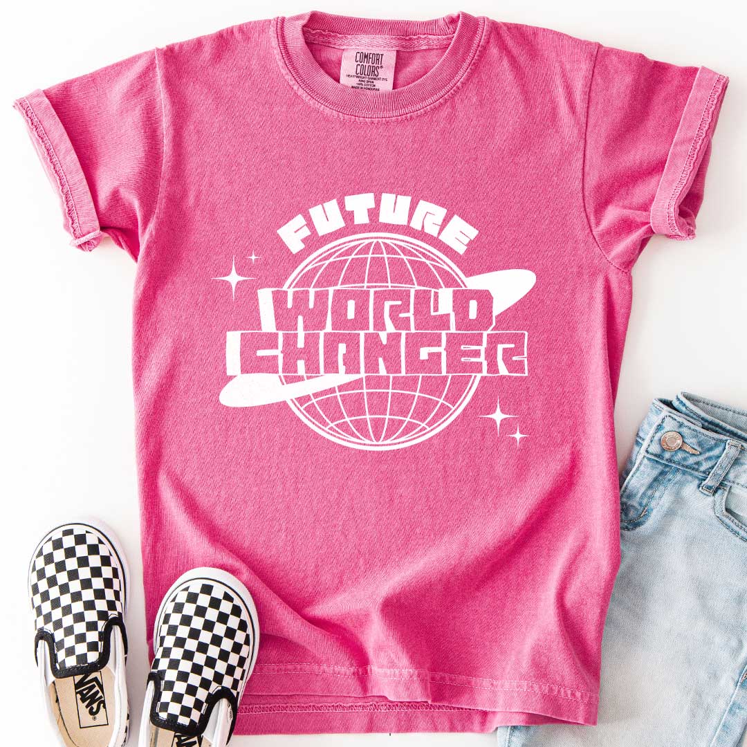 Future World Changer T-Shirt for Inspiring Kids