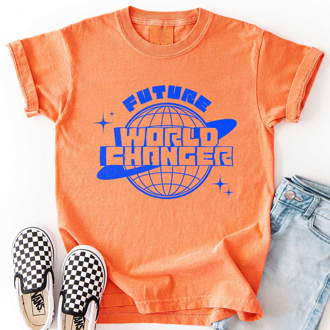 Future World Changer T-Shirt for Inspiring Kids