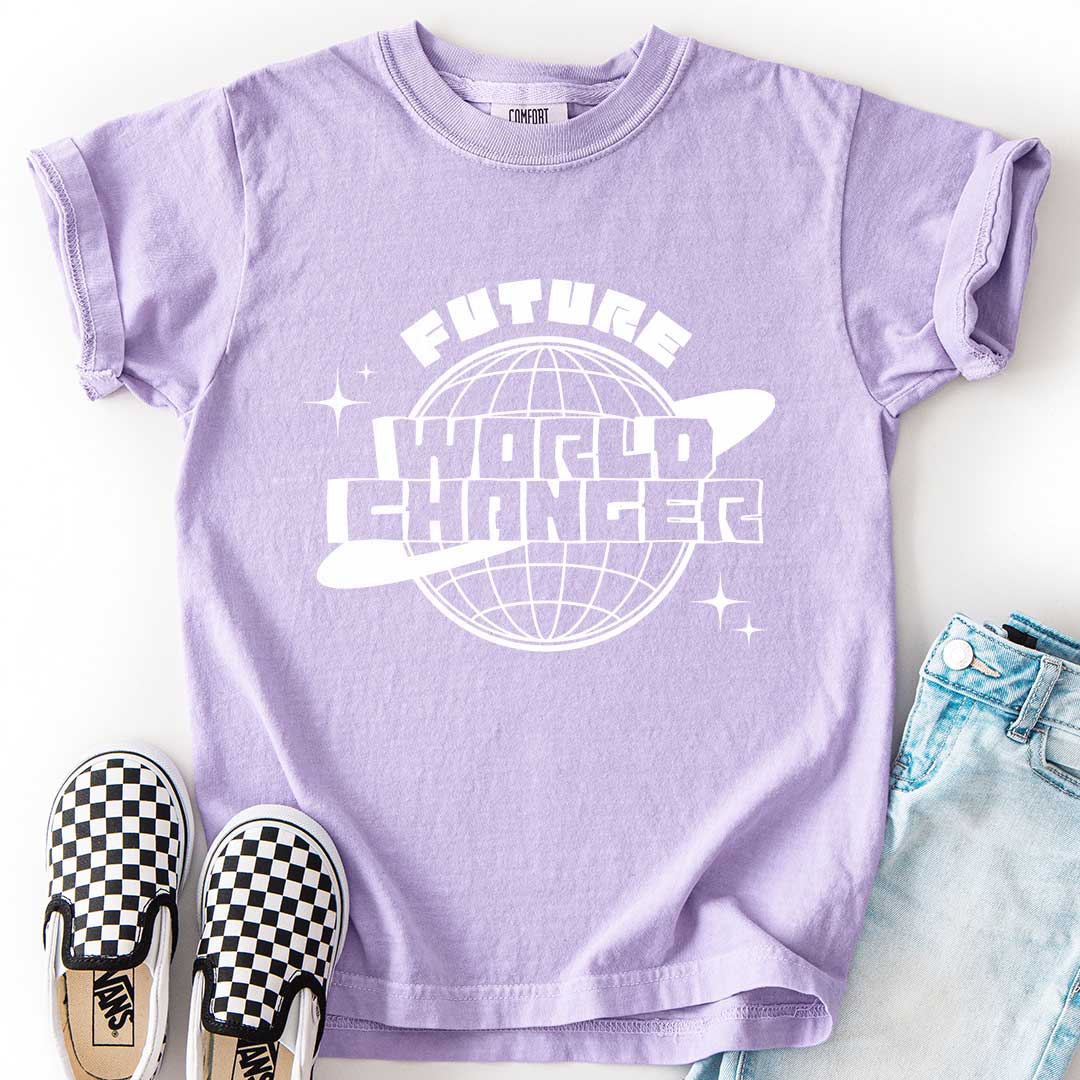 Future World Changer T-Shirt for Inspiring Kids