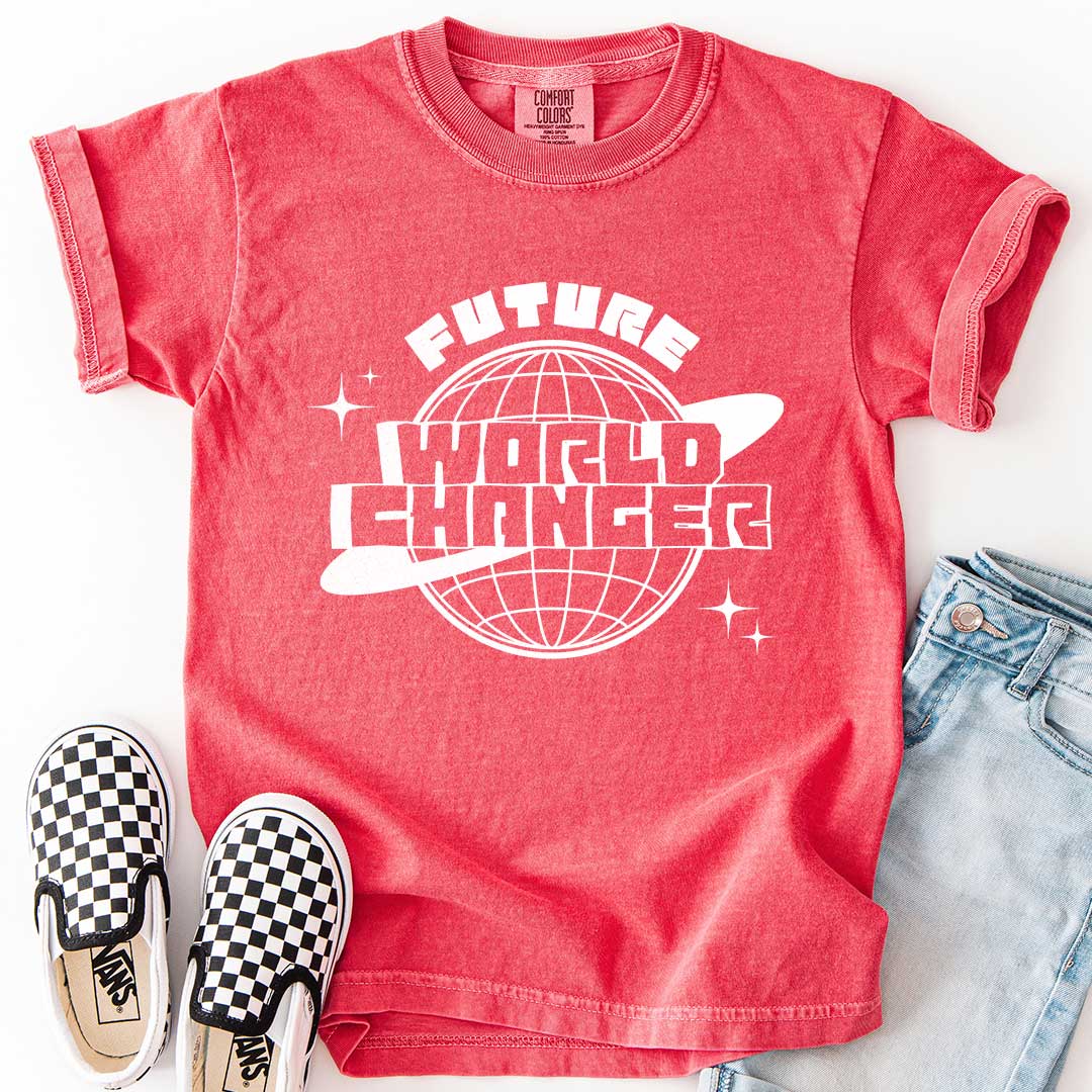 Future World Changer T-Shirt for Inspiring Kids