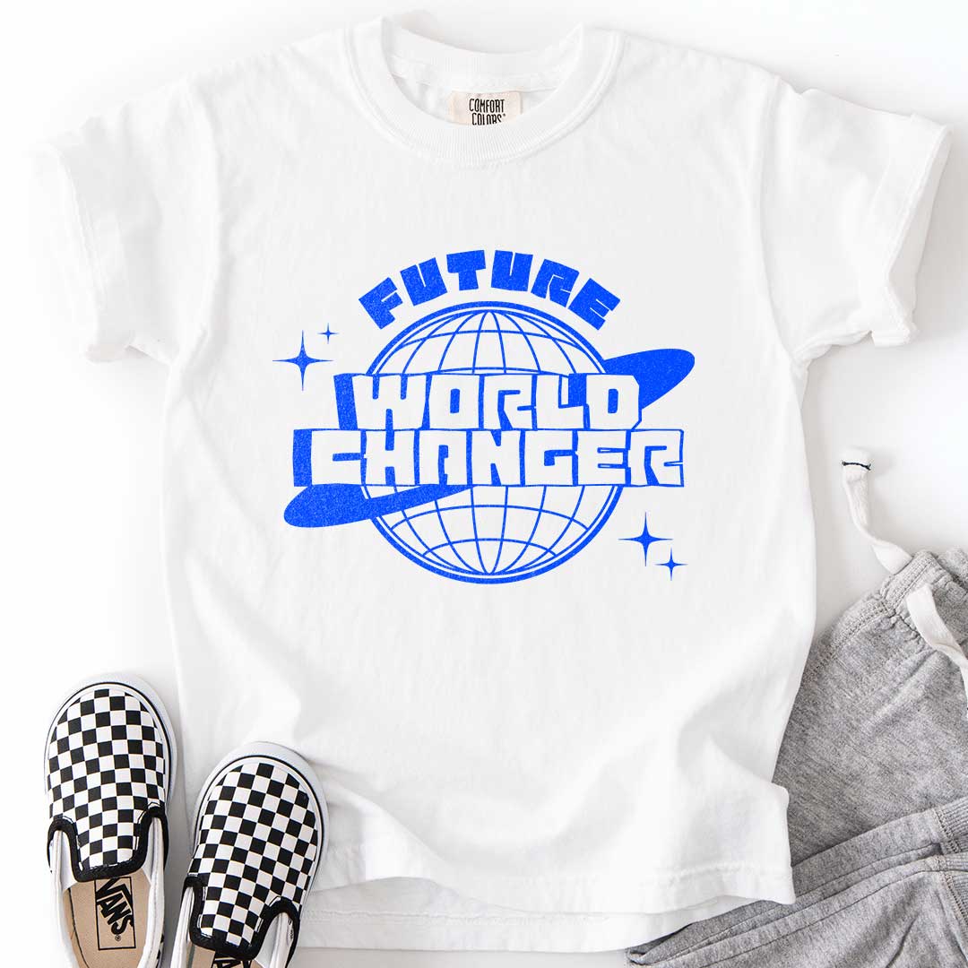 Future World Changer T-Shirt for Inspiring Kids