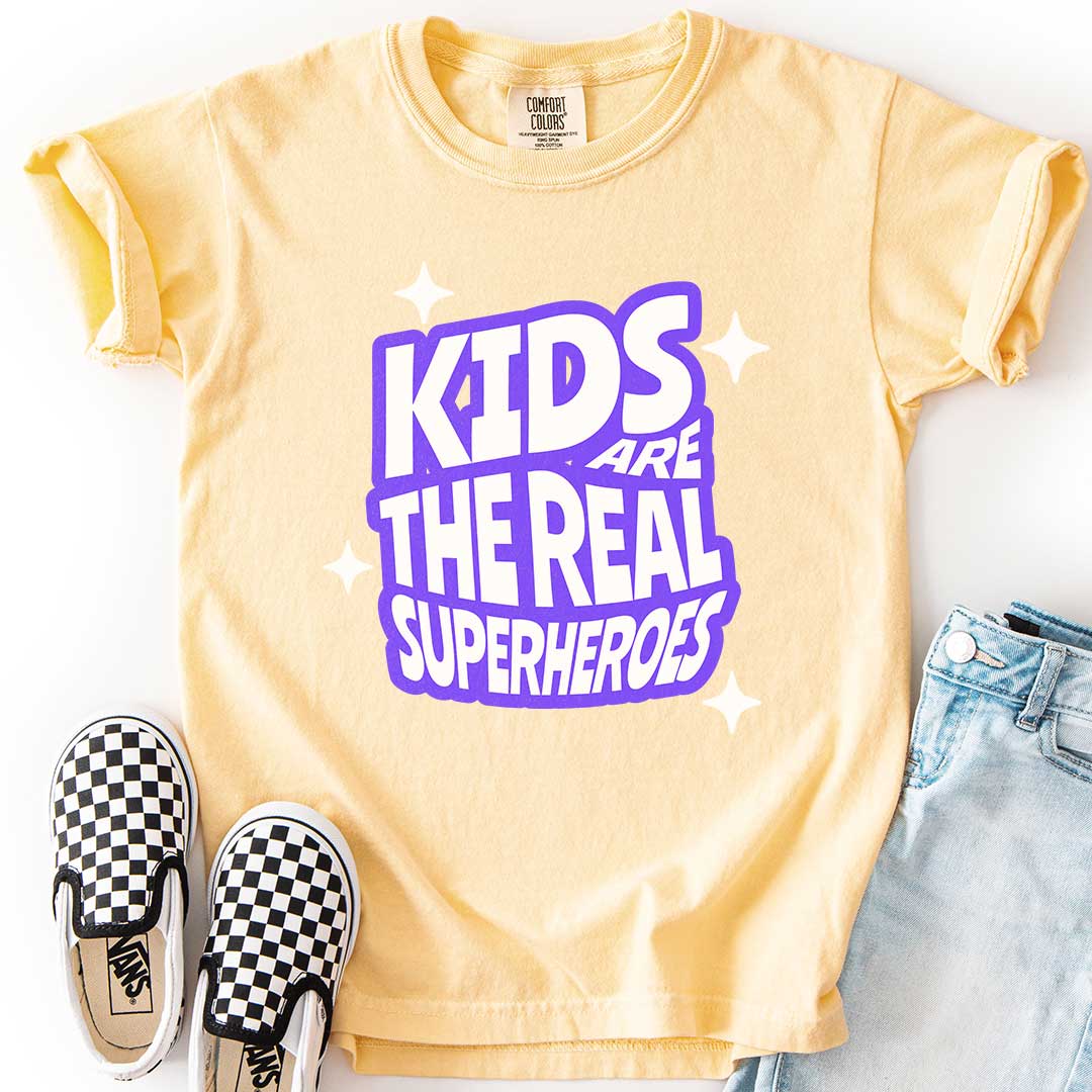 Kids Are Real Superheroes Youth Tee