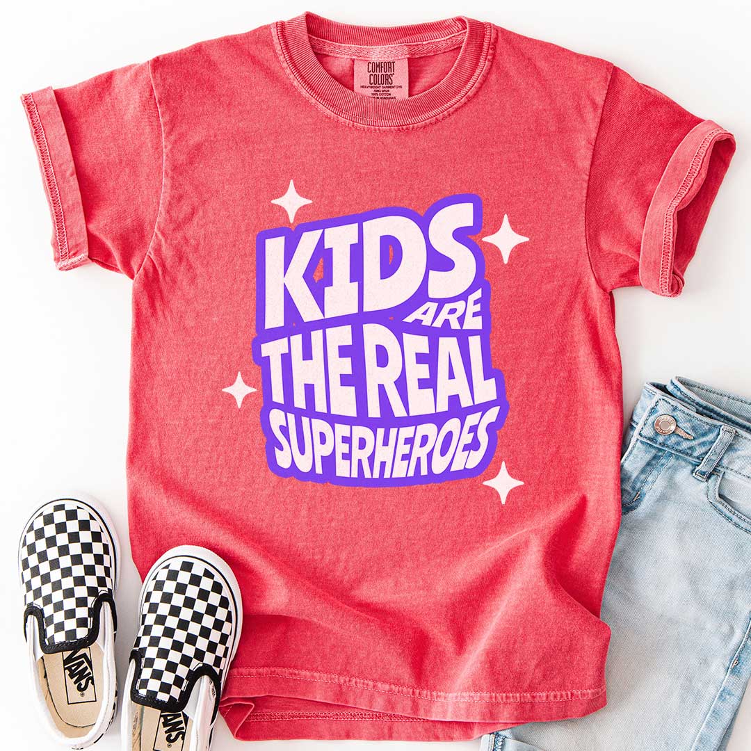 Kids Are Real Superheroes Youth Tee
