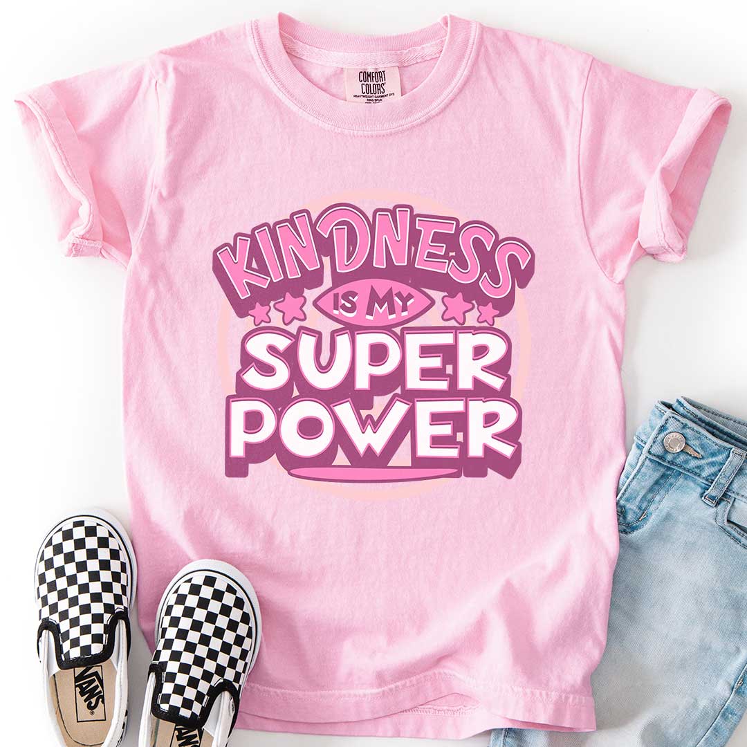 Kindness Is My Super Power Youth Tee