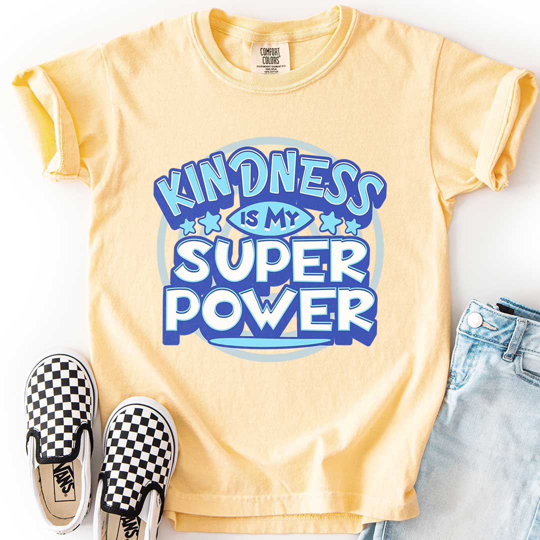 Kindness Is My Super Power Youth Tee