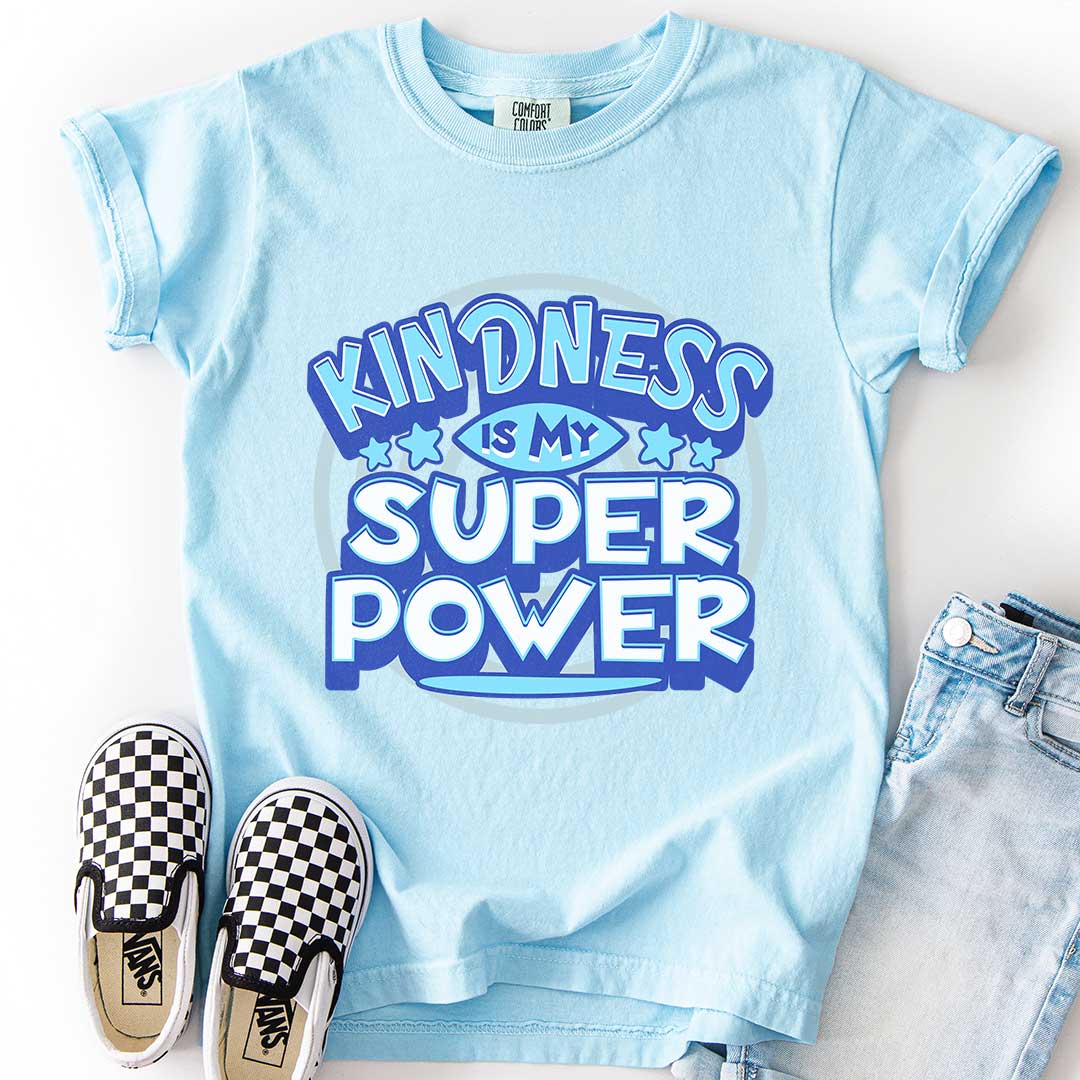 Kindness Is My Super Power Youth Tee