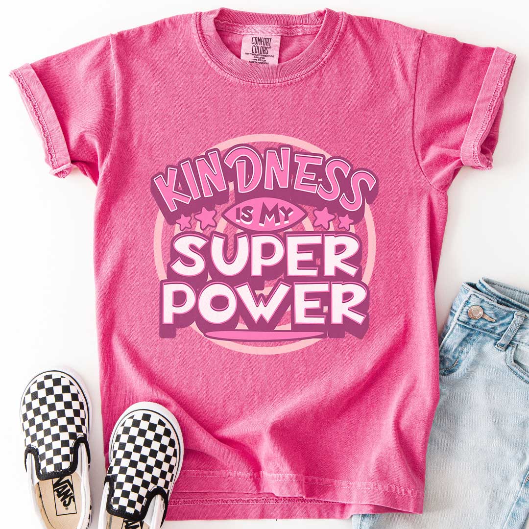 Kindness Is My Super Power Youth Tee
