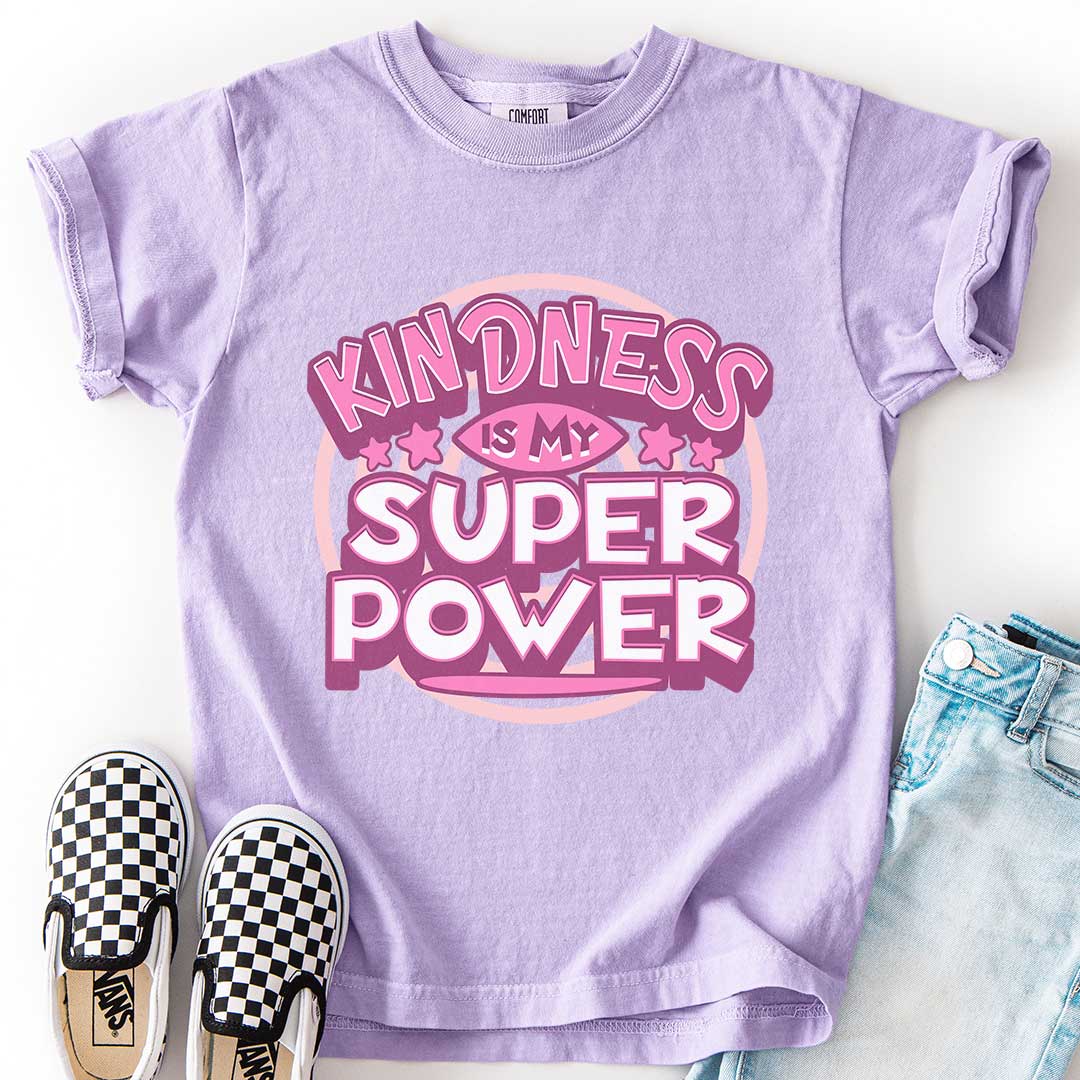 Kindness Is My Super Power Youth Tee